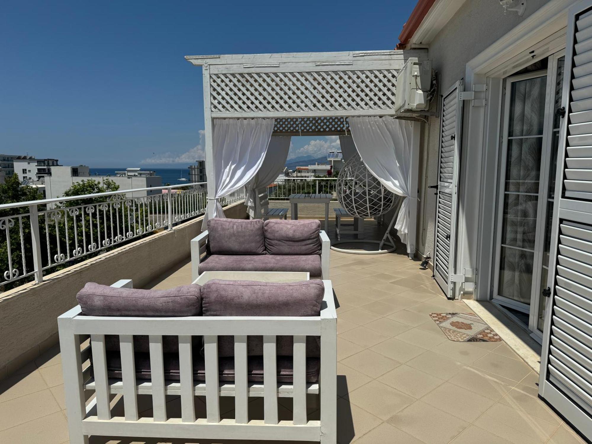Villa August Ksamil Buitenkant foto